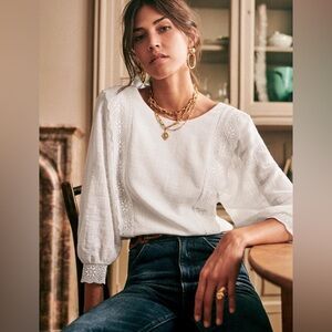 NWOT Sezane Cléo Blouse
